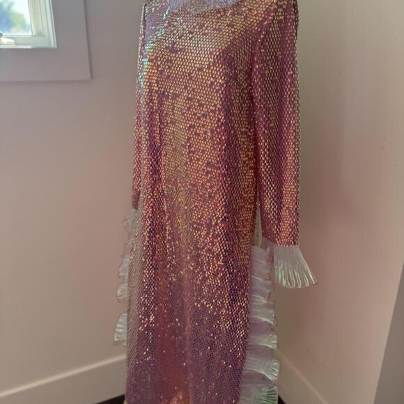 CeliaB Pink Sequined Dress with tags - Picture 2 of 5